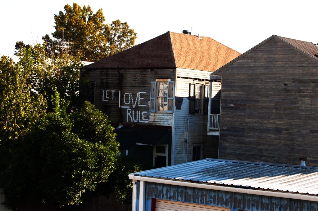 Let Love Rule Katrina New Orleans October 2006 Photographer George Hancock