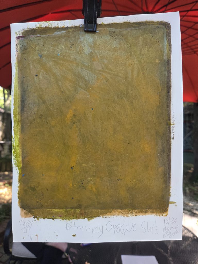 George Hancock Fine Art Gel Plate