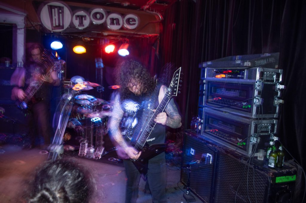 Goatwhore  -03162012 Photographer George Hancock Hitone Memphis  Epoch of Unlight Process of Suffocation