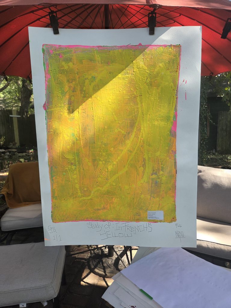George Hancock Fine Art Gel Plate