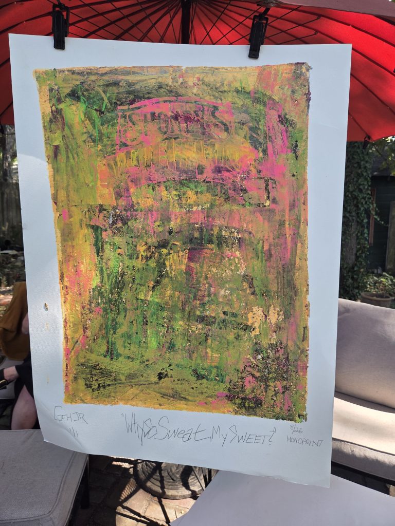 George Hancock Fine Art Gel Plate